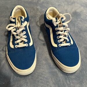 Vans Men's Blue Old Skool Shoe
